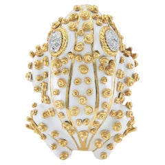 David Webb Frog Brooch