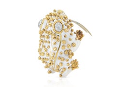 David Webb Frog Brooch