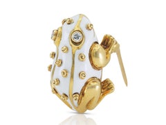David Webb Frog Brooch