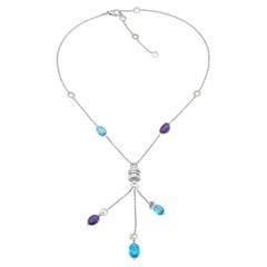 Bvlgari B.Zero1 Multi-Gem Lavalier Necklace