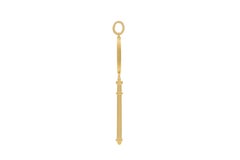 Tiffany & Co. Three Clover Gold Key Pendant