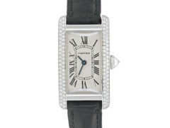 Cartier Tank Américaine Watch with Diamonds