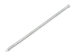 11.78 Carat Emerald Cut Diamond Tennis Bracelet