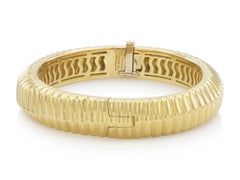 Vintage 1990s Tiffany & Co. Cordis Hinged Bangle Bracelet