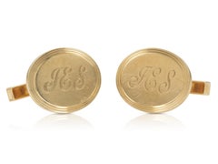 Vintage 1960s Tiffany & Co. Gold Cufflinks