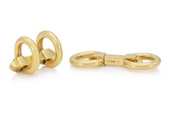 Vintage 1940s Cartier Gold Cufflinks