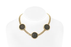Vintage 1980s Bvlgari Monete Roman Coins Necklace