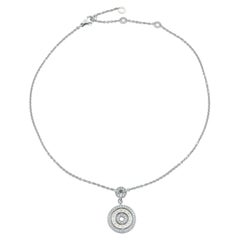 Bvlgari Astrale Cerchi Diamond Pendant Necklace