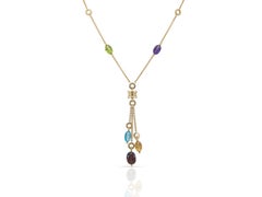 Collar tipo lavalier B.Zero1 con múltiples gemas de Bvlgari
