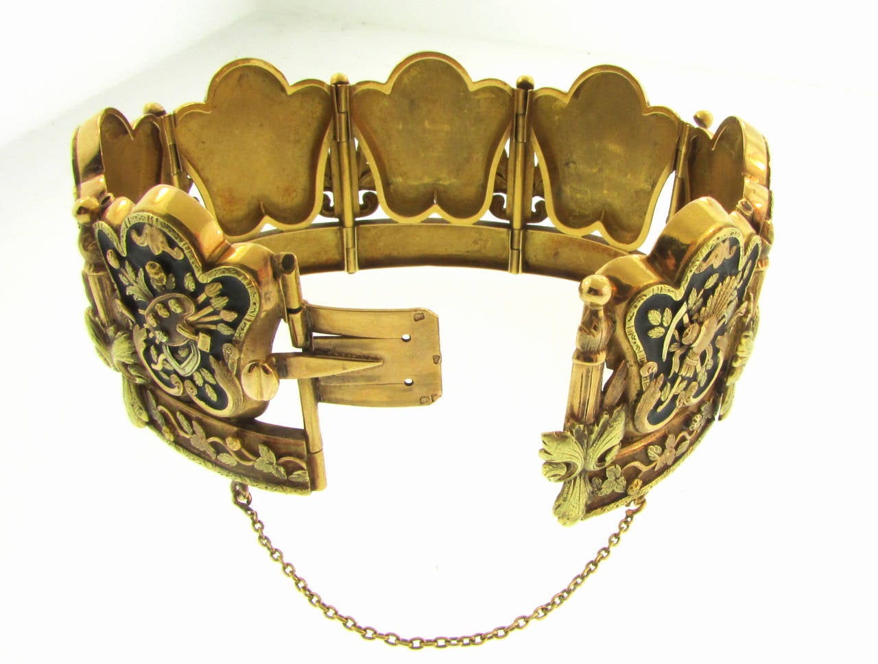 Significant French 19th Century Muses Bracelet