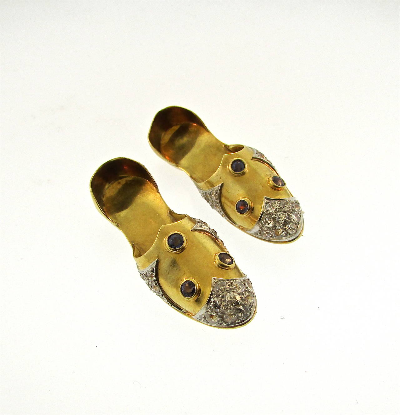 Paul Flato Shoe Clips For Sale at 1stDibs