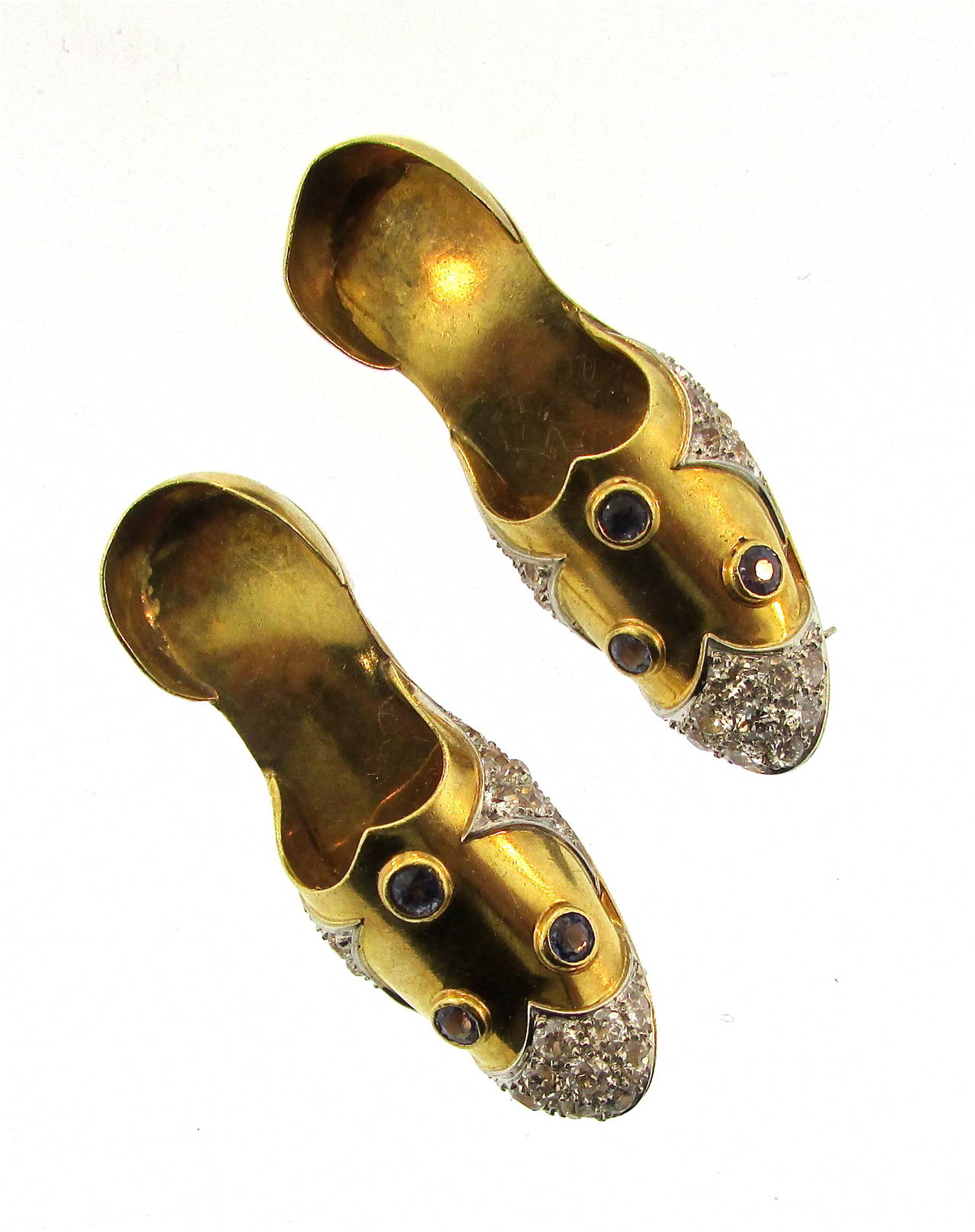 Paul Flato Shoe Clips For Sale at 1stDibs