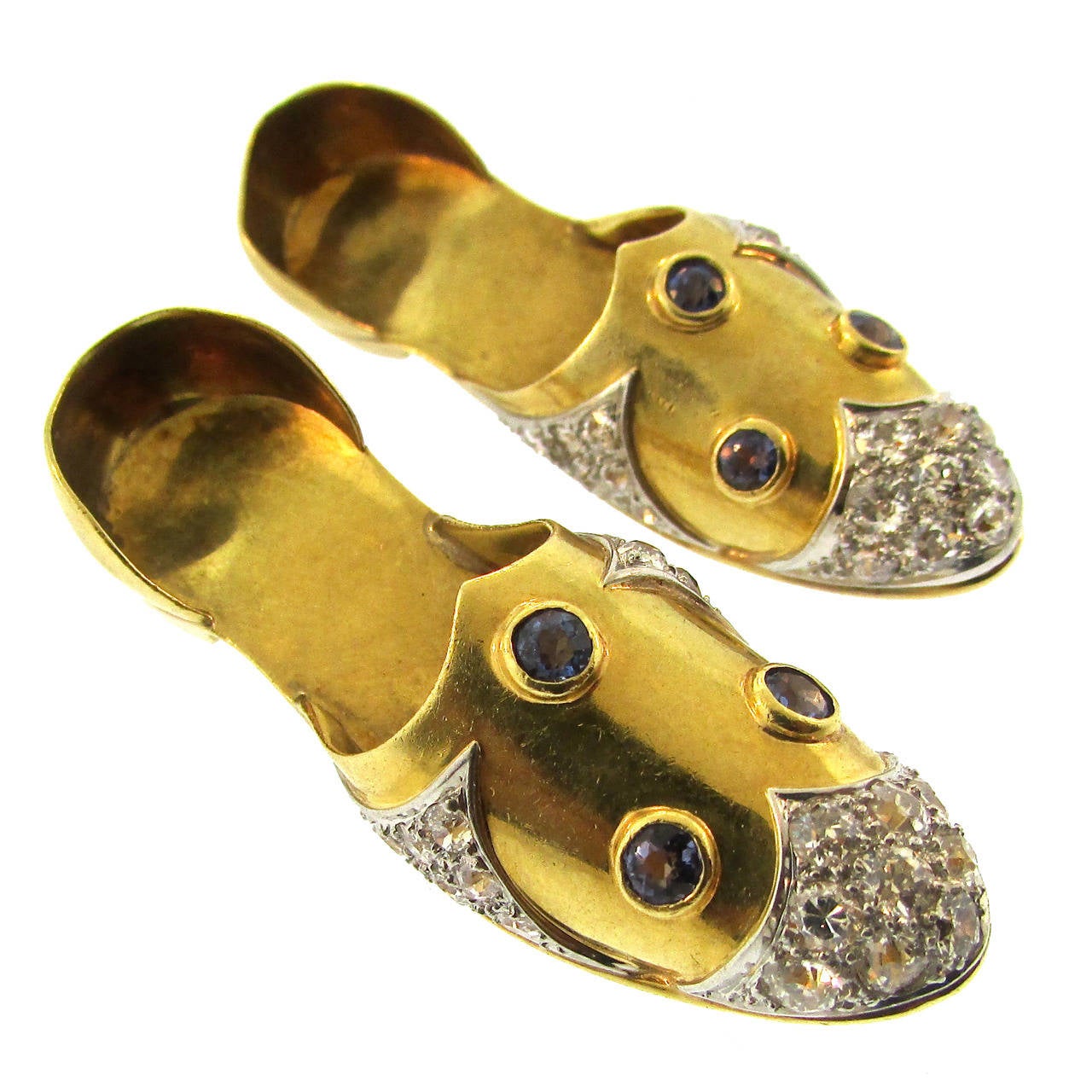 Paul Flato Shoe Clips For Sale at 1stDibs