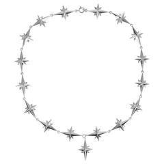 Tessa Packard London Sterling Silver Star Necklace 10