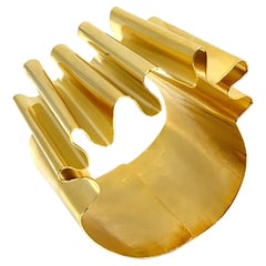 Used Frida - cuff Bracelet 14k gold plated