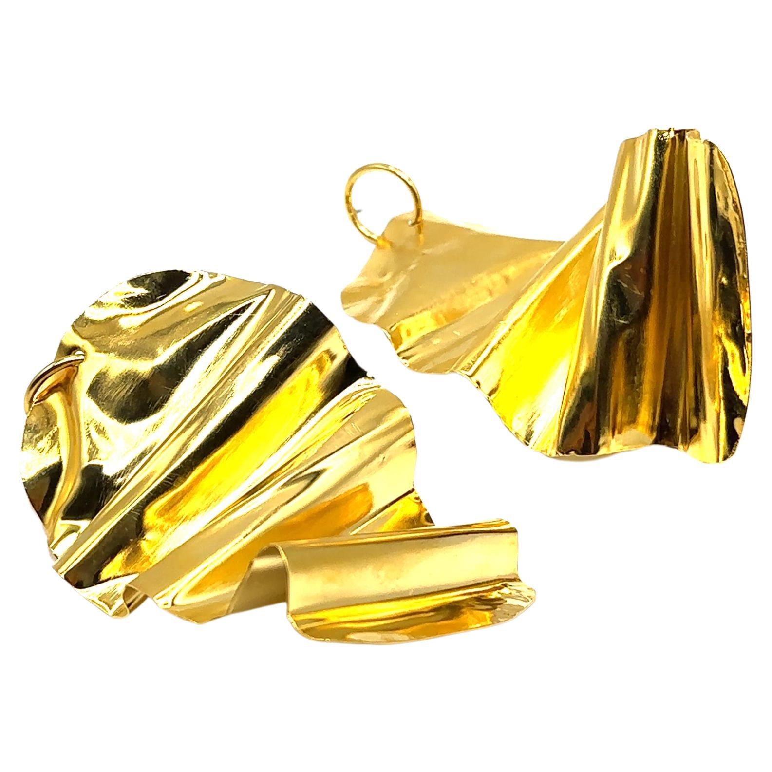 Ursula - Dangle Earrings 14k gold plated