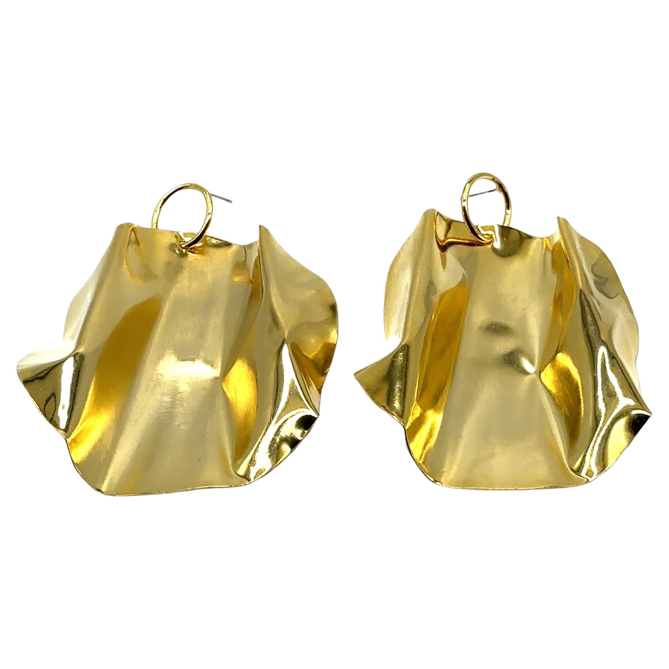 Giovanna - Dangle Earrings 14k gold plated For Sale