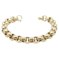 Kettengliederarmband, 14 Karat Gelbgold