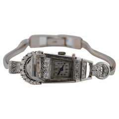 Gold Secret Watch Bracelet - Approx. 5.00 ctw Diamonds
