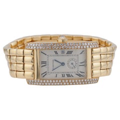 Cartier Tank Américaine 18k Yellow Gold Diamond – Ref. 811904