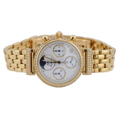 IWC Da Vinci Lady Chronograph Moonphase 18k Gold Diamond – Ref. 3736