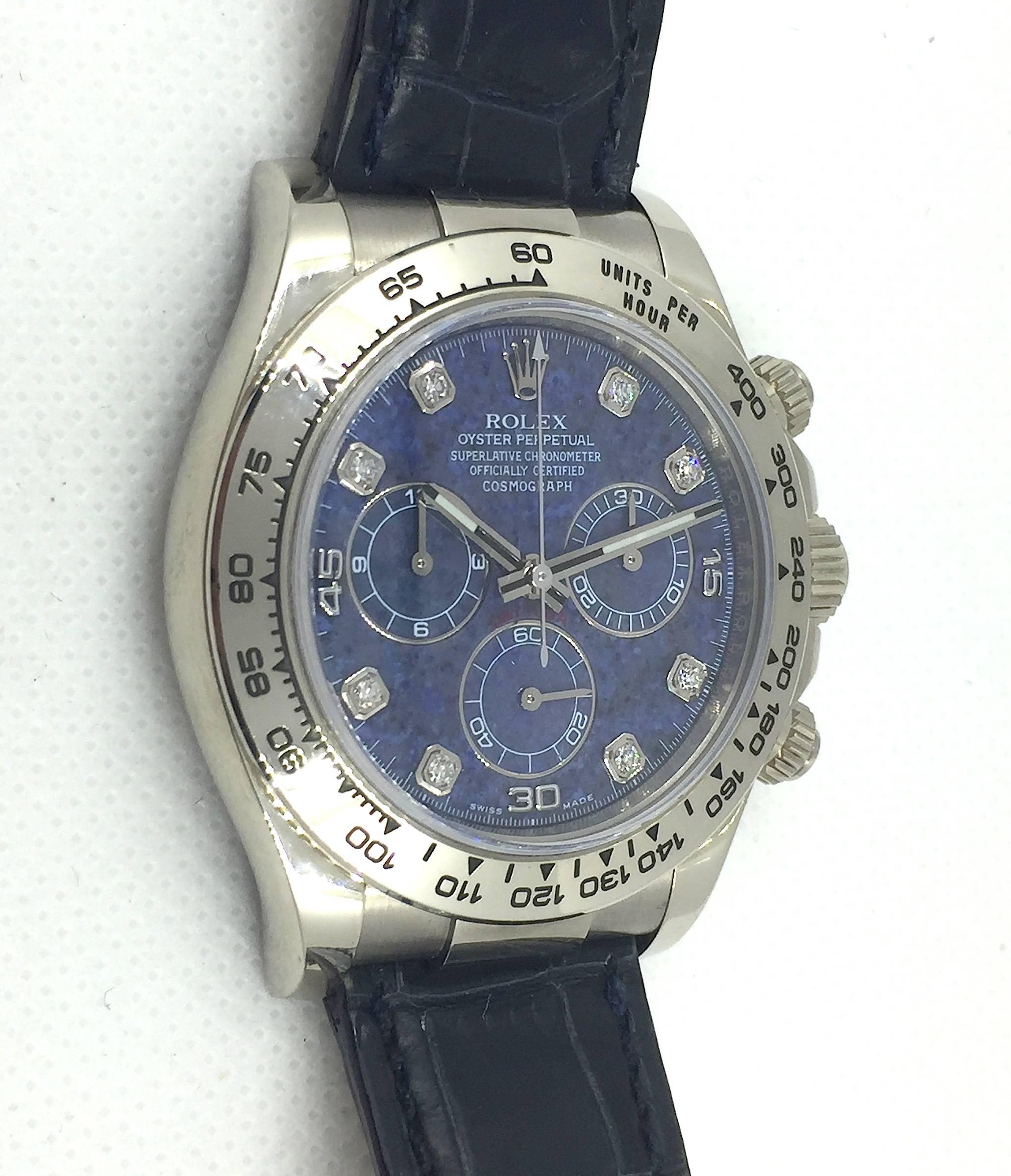rolex sodalite daytona