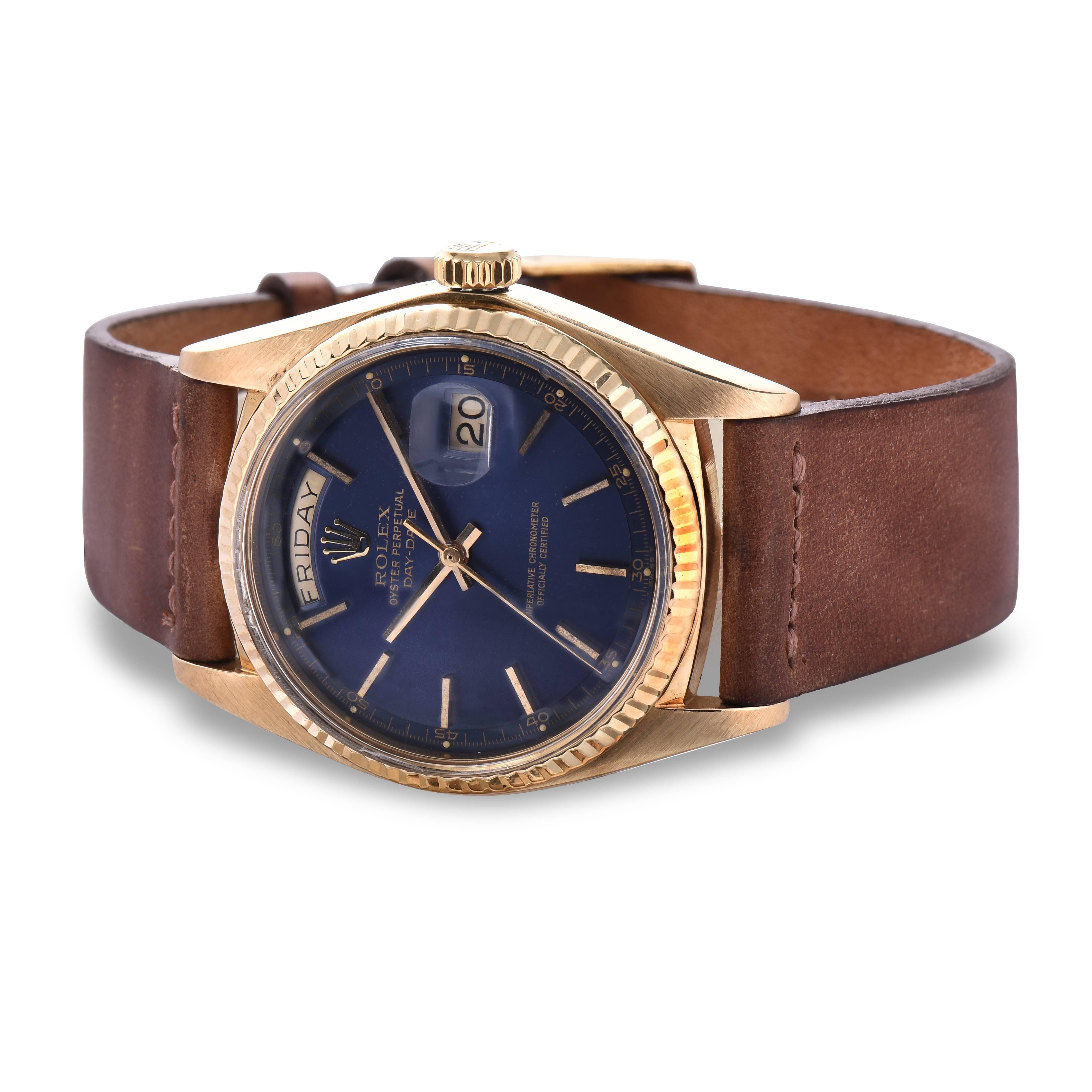 18k rolex oyster perpetual day date
