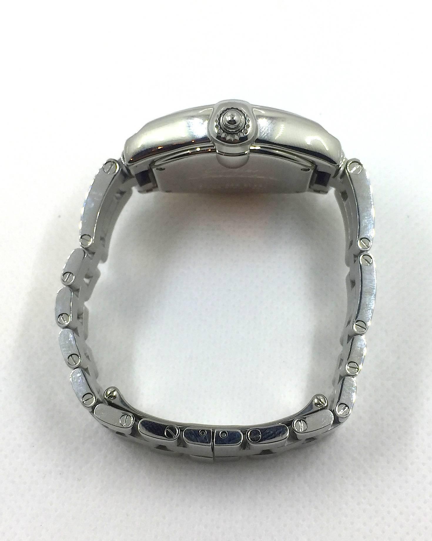 Cartier Ladies Roadster Stainless Steel Quartz Wristwatch  2