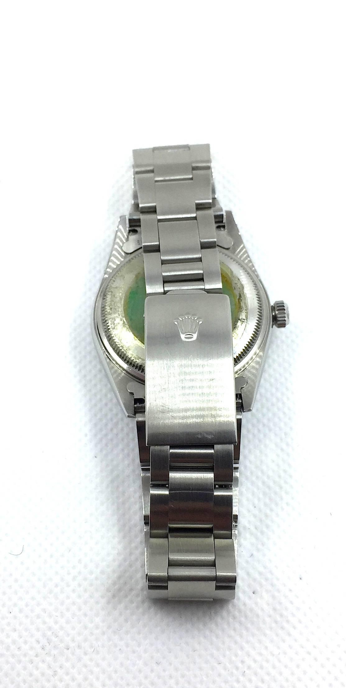 Rolex Stainless Steel Oyster Perpetual Air King Automatic Wristwatch 2
