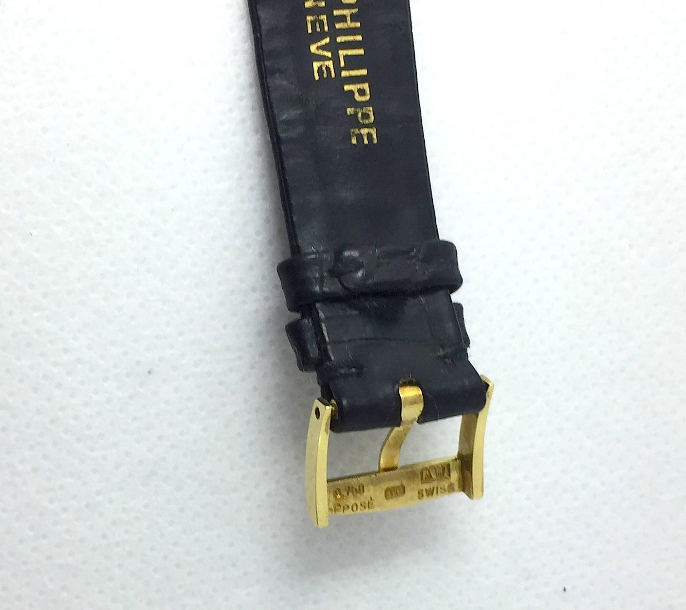 Women's or Men's Patek Philippe & Co. Yellow Gold Calatrava Manual Wind Wristwatch