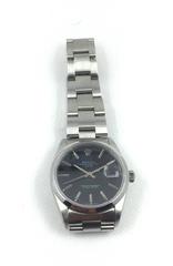 Rolex Stainless Steel Oyster Perpetual Date Wristwatch, 1990s