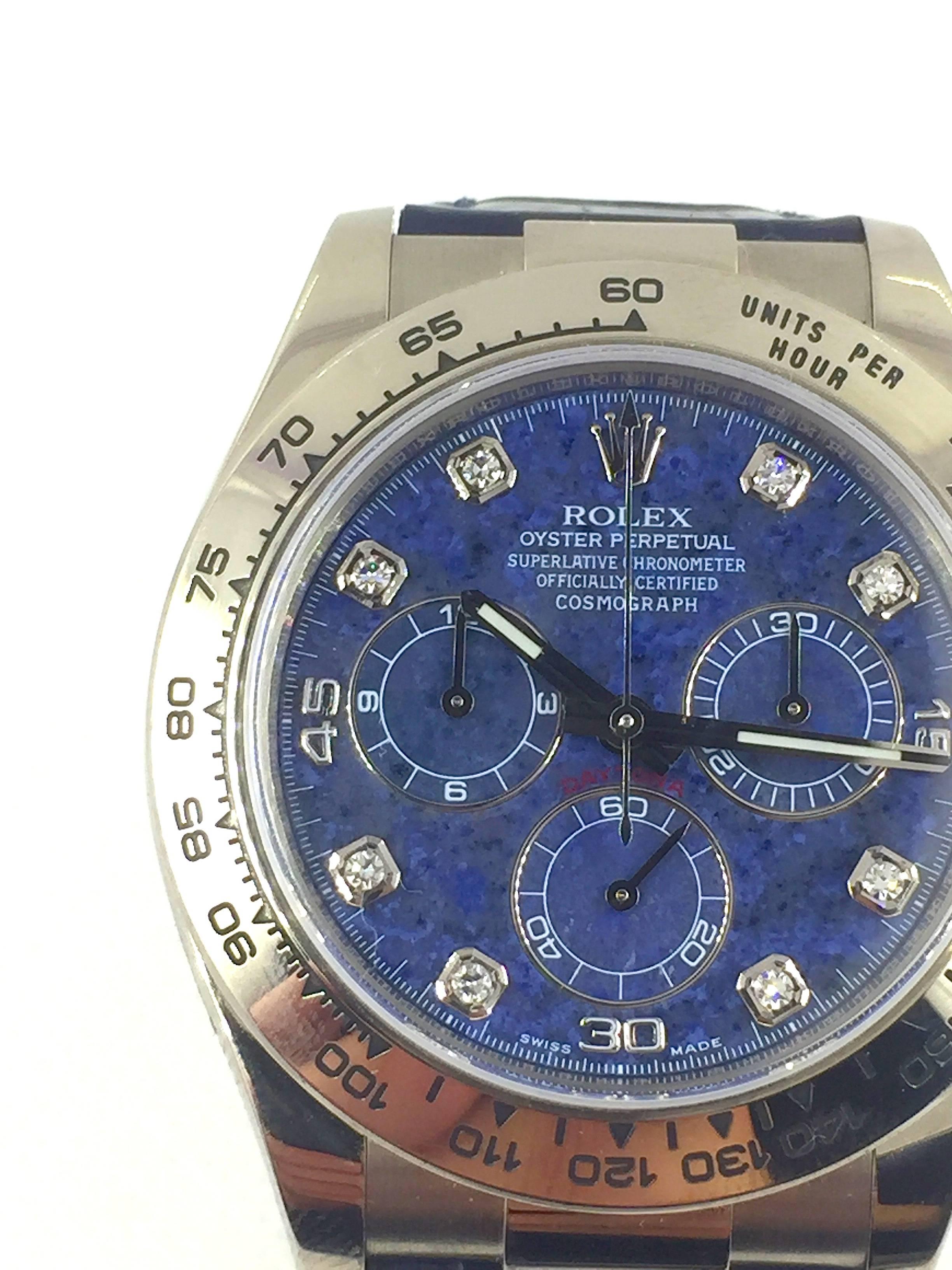 rolex sodalite dial