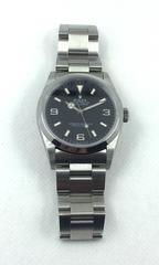 Rolex Stainless Steel Oyster Perpetual Explorer Automatic Wristwatch