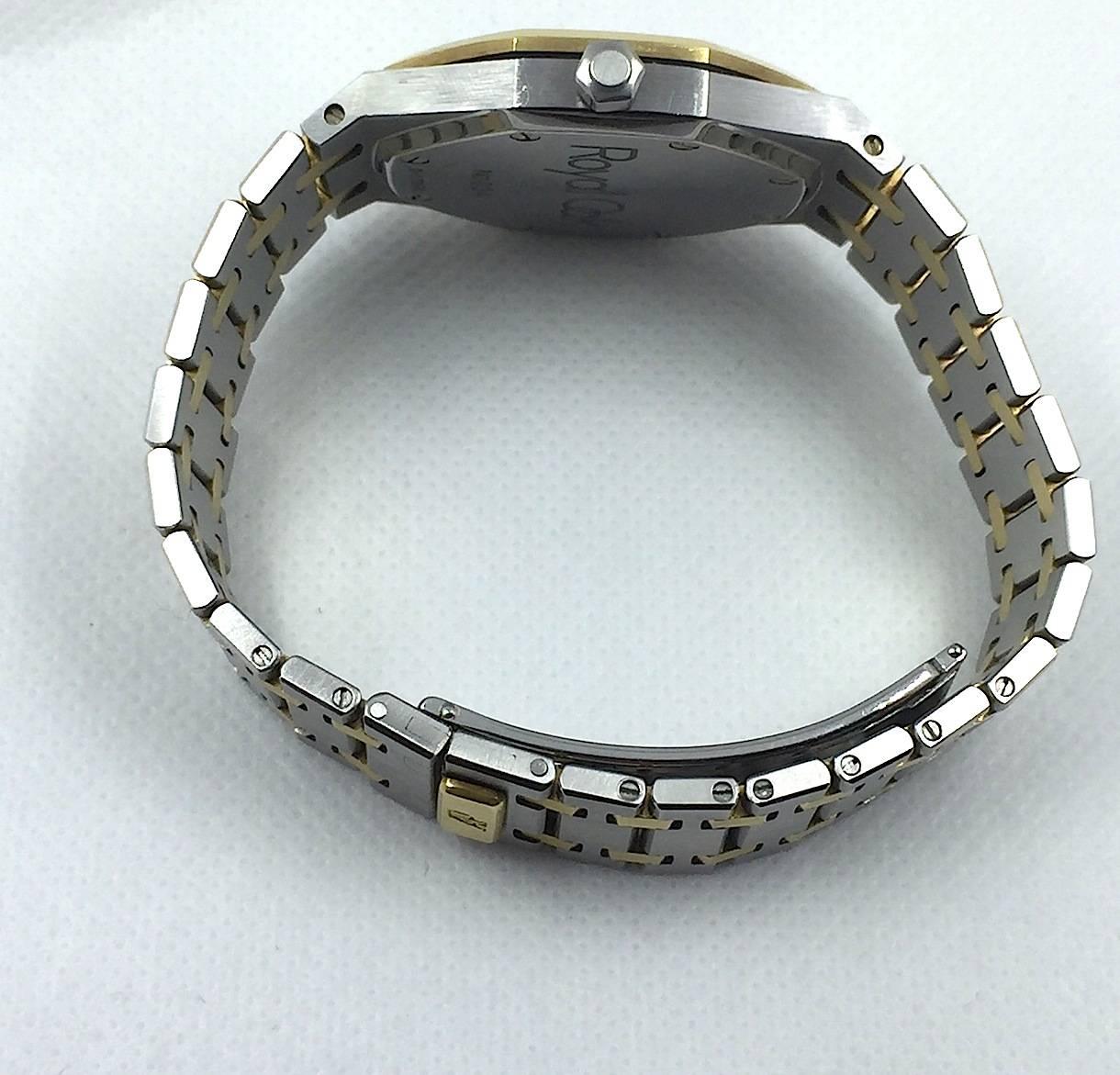 Audemars Piguet Steel and Gold Royal Oak Automatic Wristwatch, 1980s 1