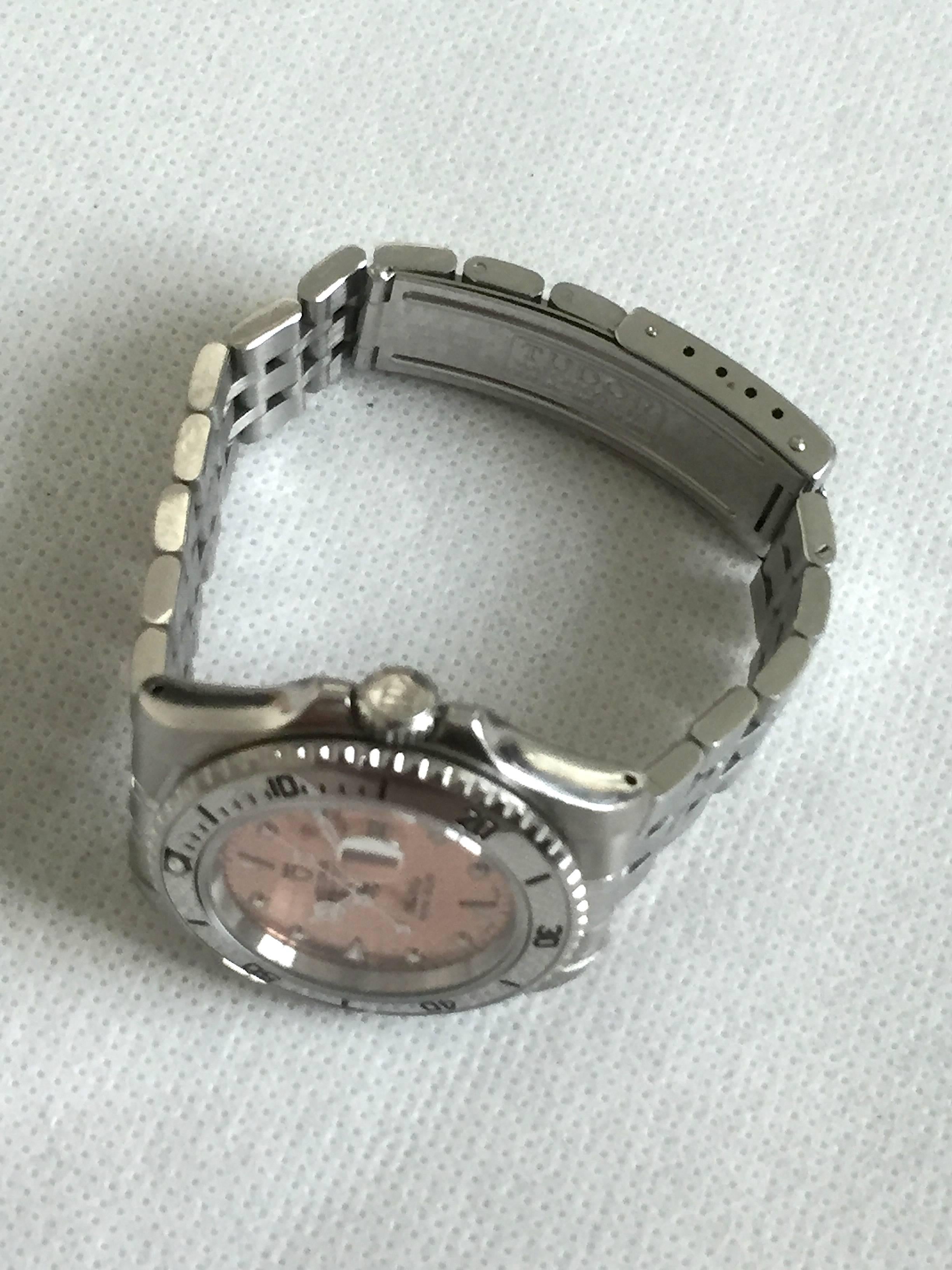 Women's Tudor Stainless Steel Mini Sub Automatic Wristwatch
