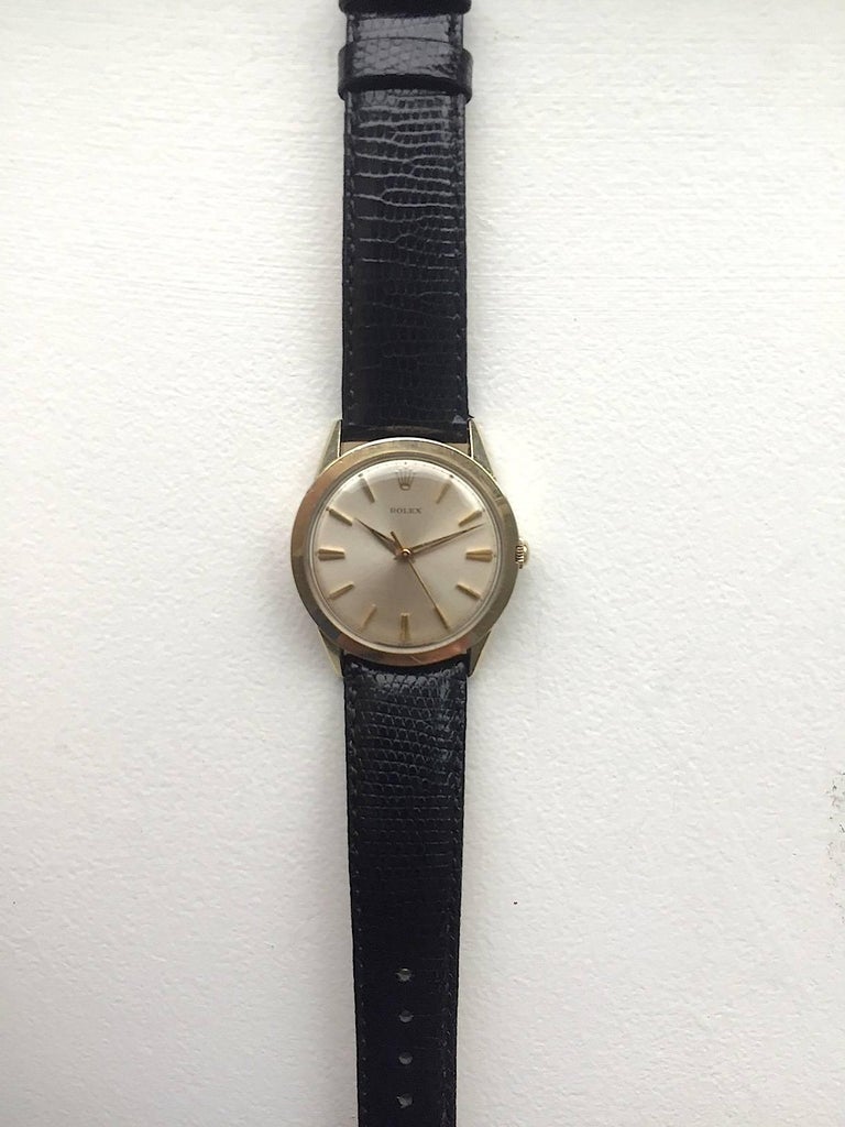 Rolex 1960s 14 Karat Gold Filled Manual Wind Wristwatch with Box and ...