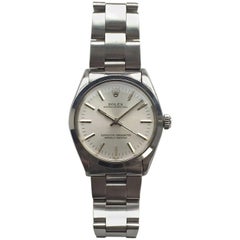 Rolex Stainless Steel Oyster Perpetual Automatic Wristwatch, 1980s