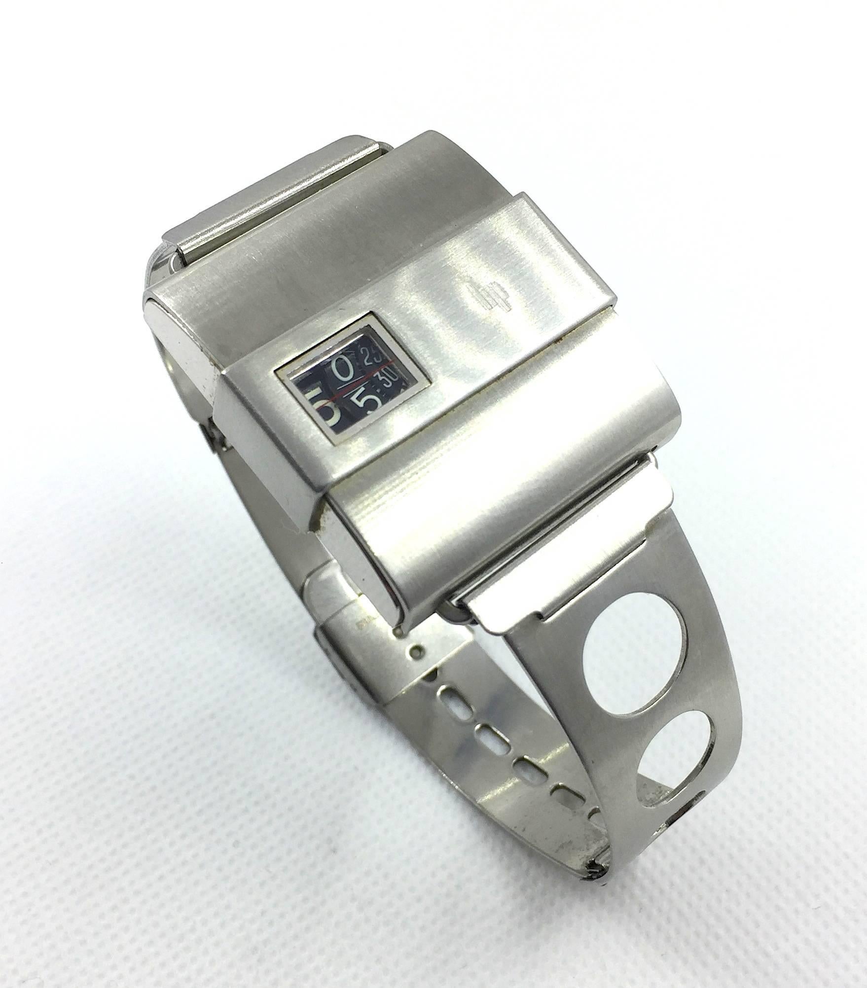 LIP Stainless Steel Manual Wind Wristwatch For Sale 1