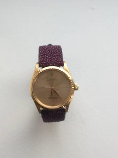 Rolex Yellow Gold Oyster Perpetual Zephyr Automatic Wristwatch, 1960s