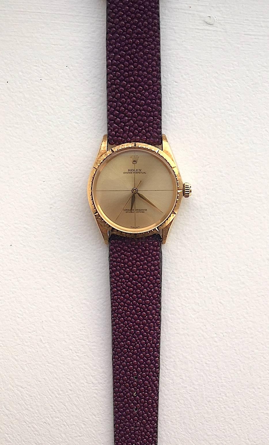 1960 gold rolex oyster perpetual
