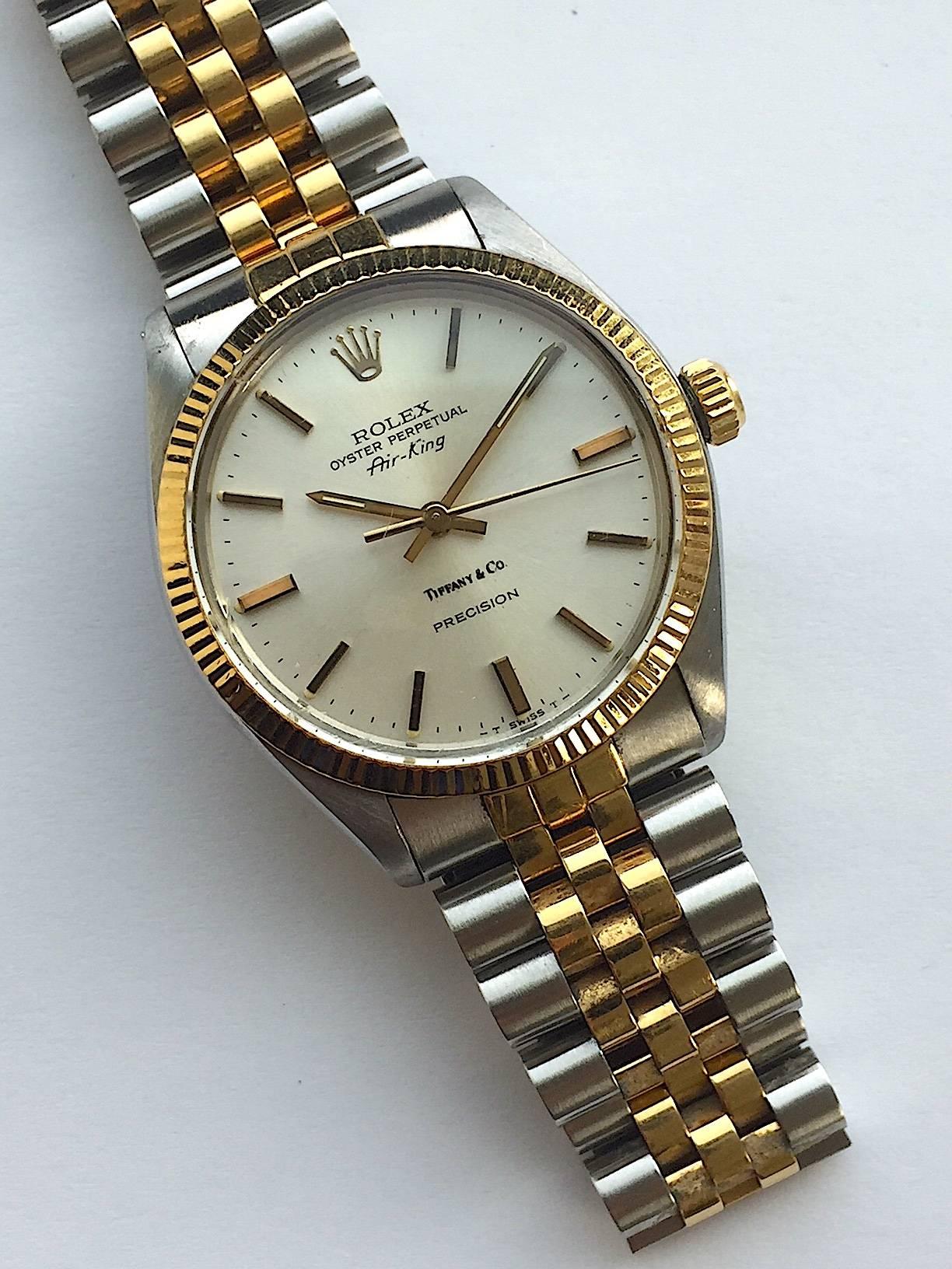 gold rolex air king