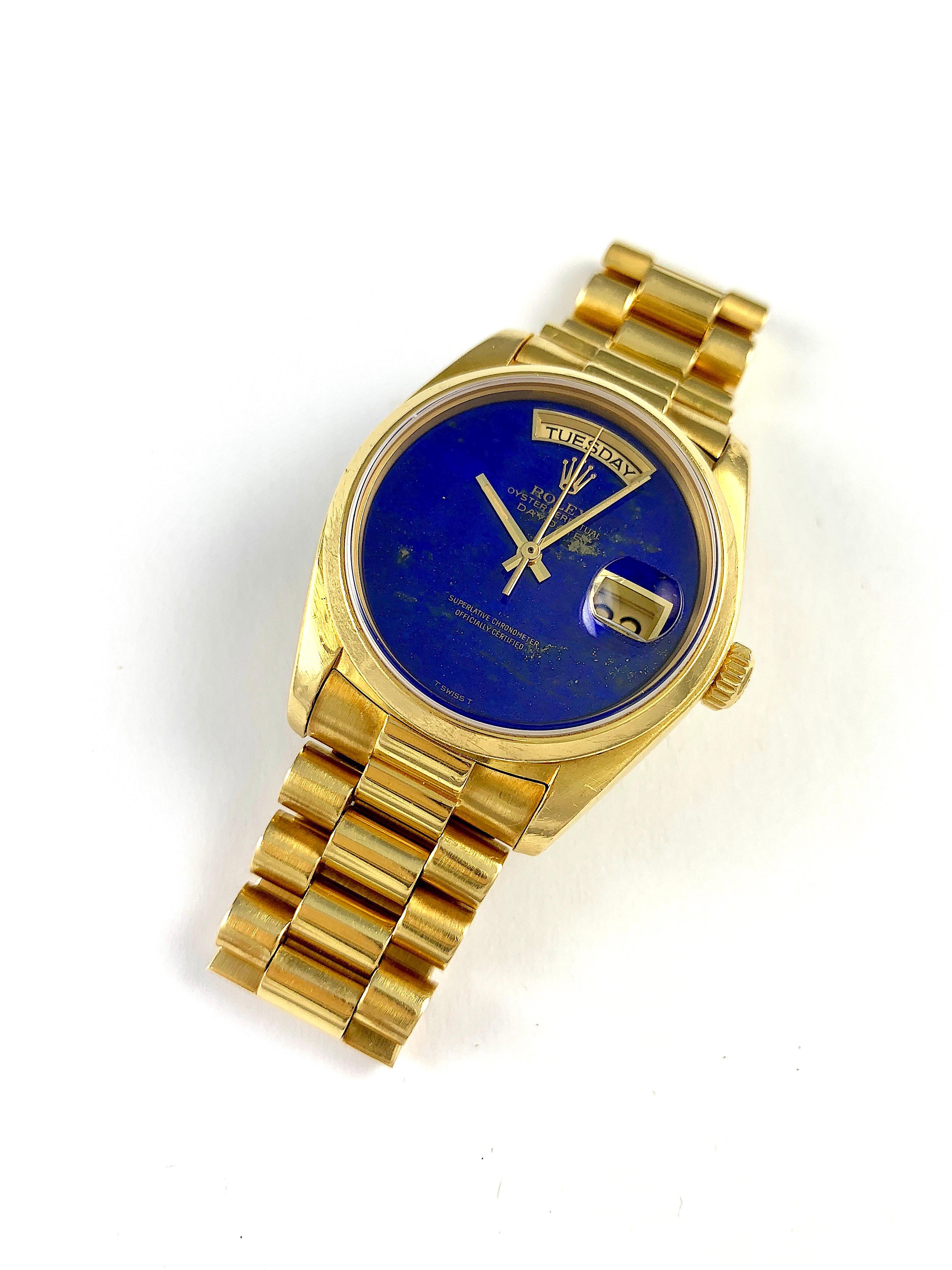 rolex lapis lazuli dial for sale