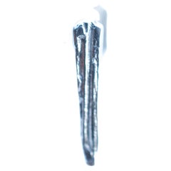 Sterling Silver Stem Stud Earrings