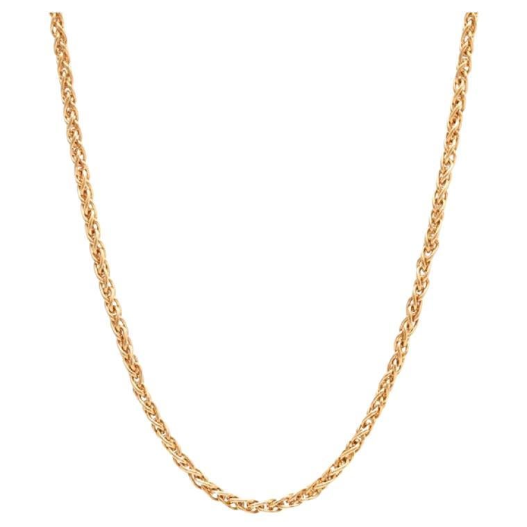 Vintage Cartier 18 K yellow Gold chain necklace from 1991