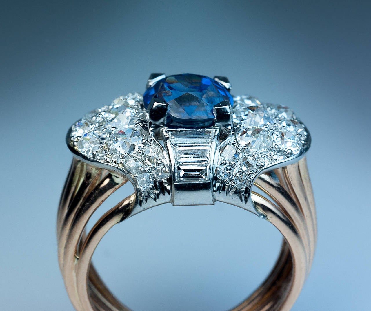 5ct sapphire ring