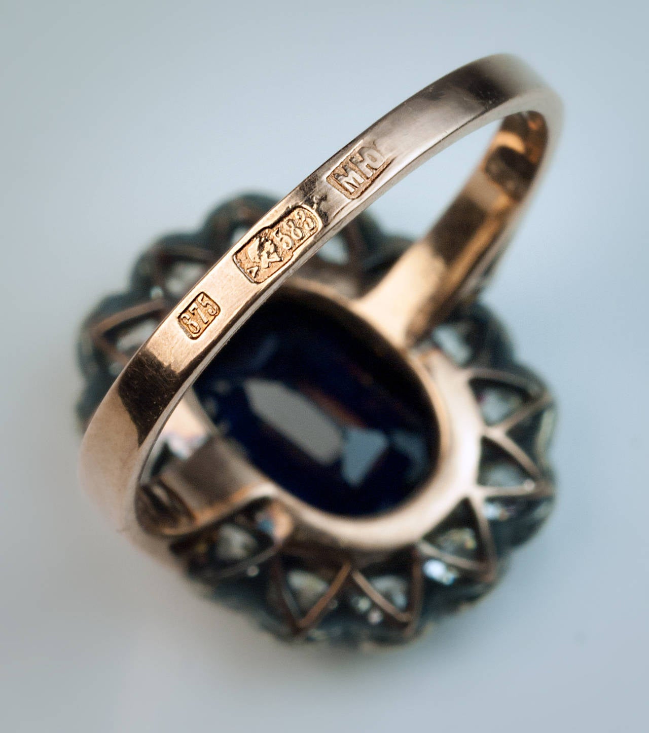 russian sapphire ring