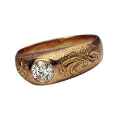 Men's Diamond Ring 1920s