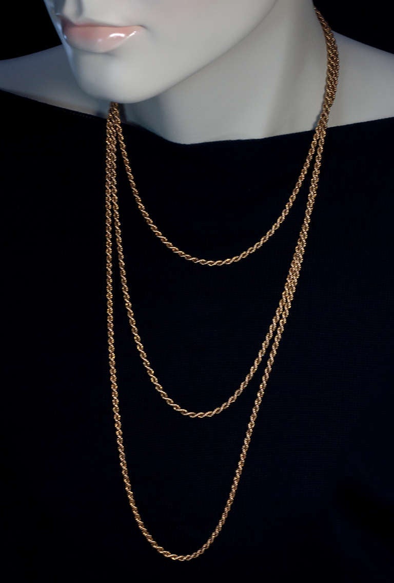 russian gold chain necklace