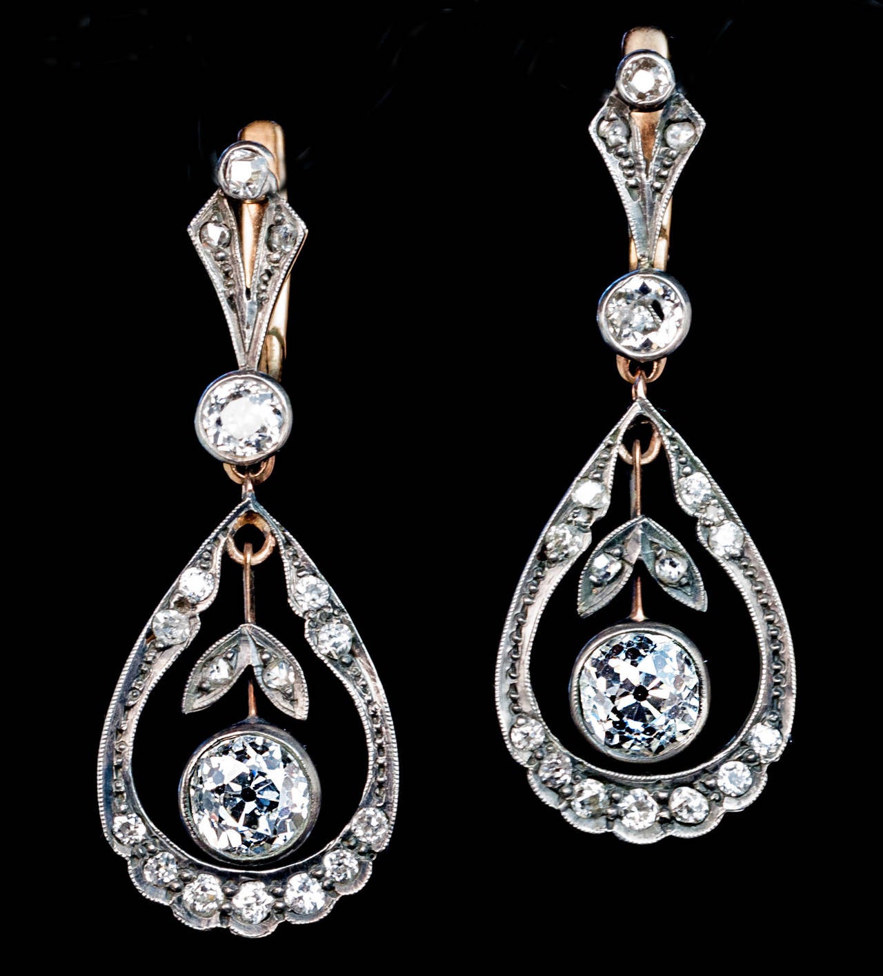 antique drop earrings