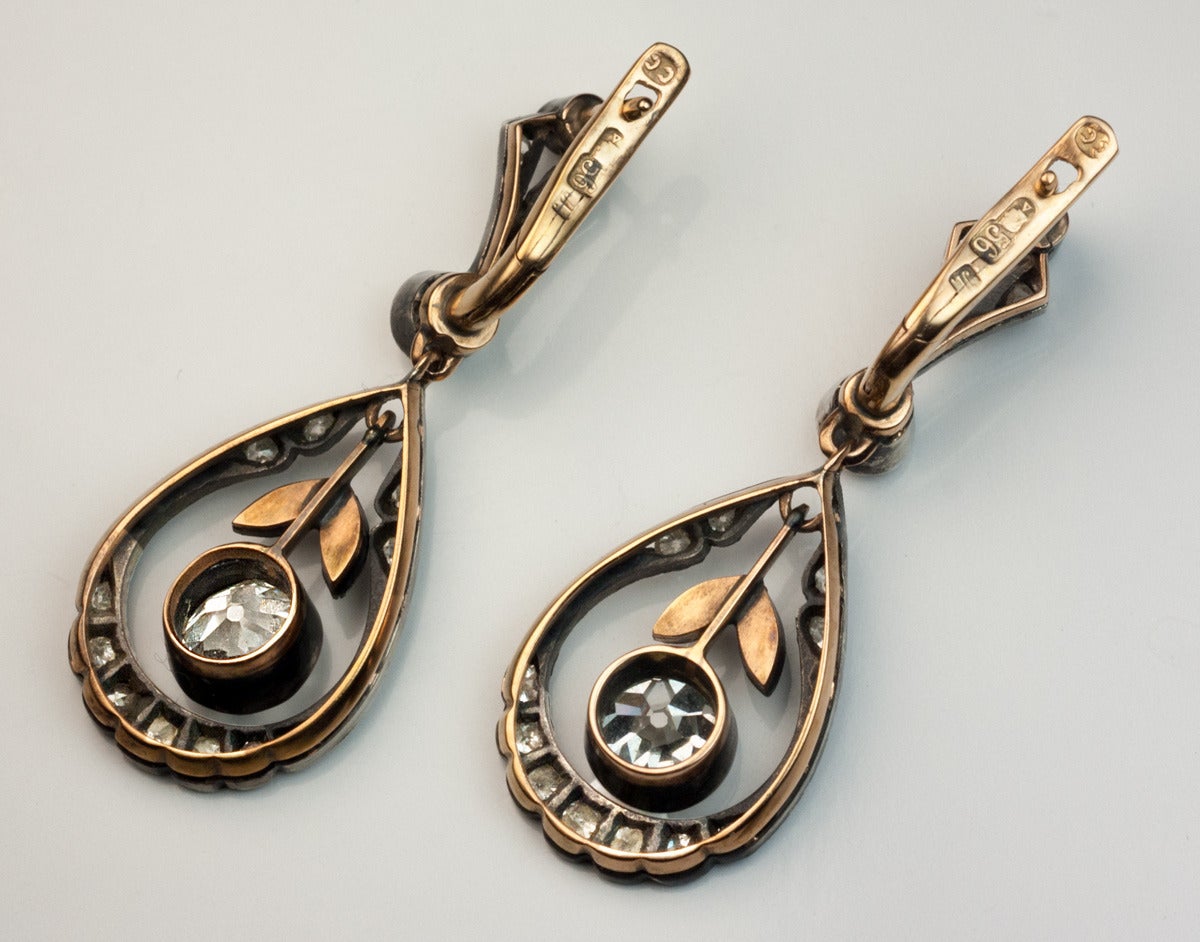 antique dangle earrings